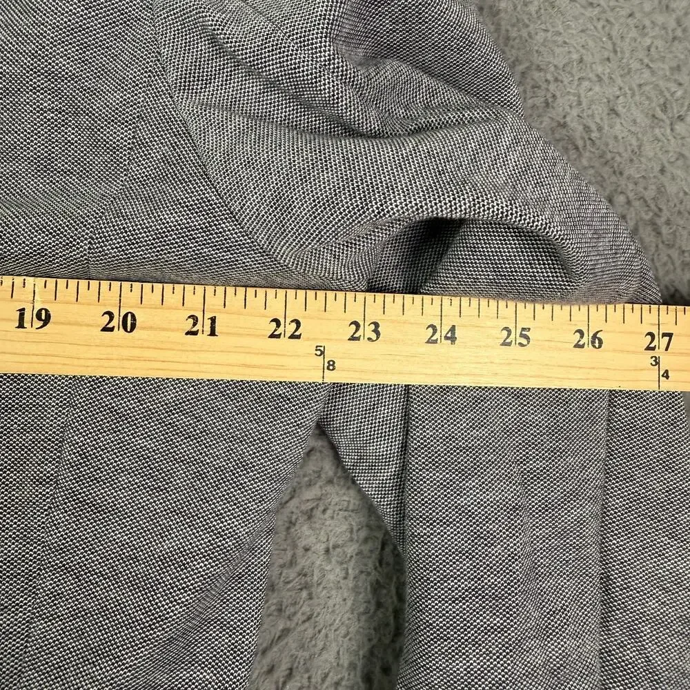 Banana Republic Unstructured Slim Fit Blazer Sports Coat Mens 46R Gray Knit